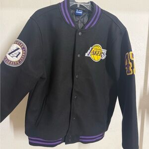 NFL Black and Purple Bomber Jacket
